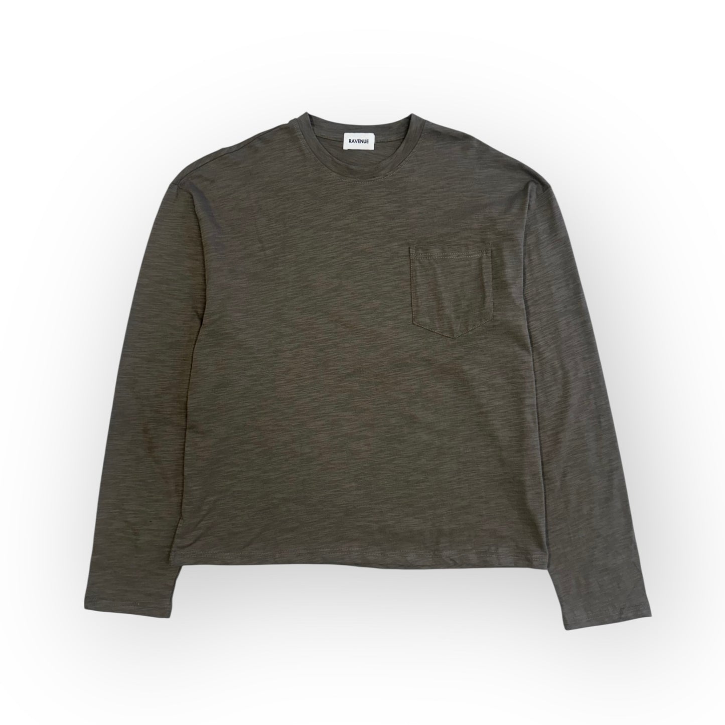 SLUB COTTON LONGSLEEVE KHAKI