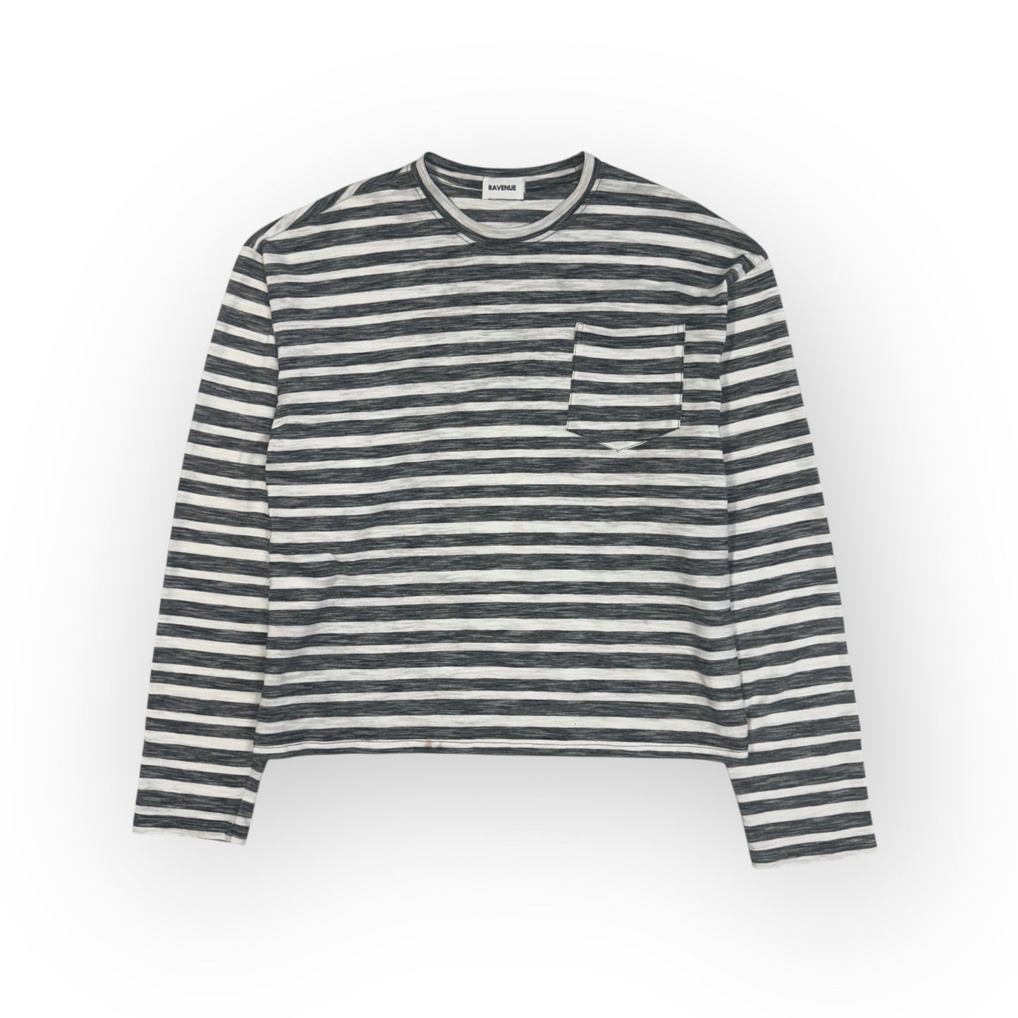 SLUB COTTON LONGSLEEVE STRIPED