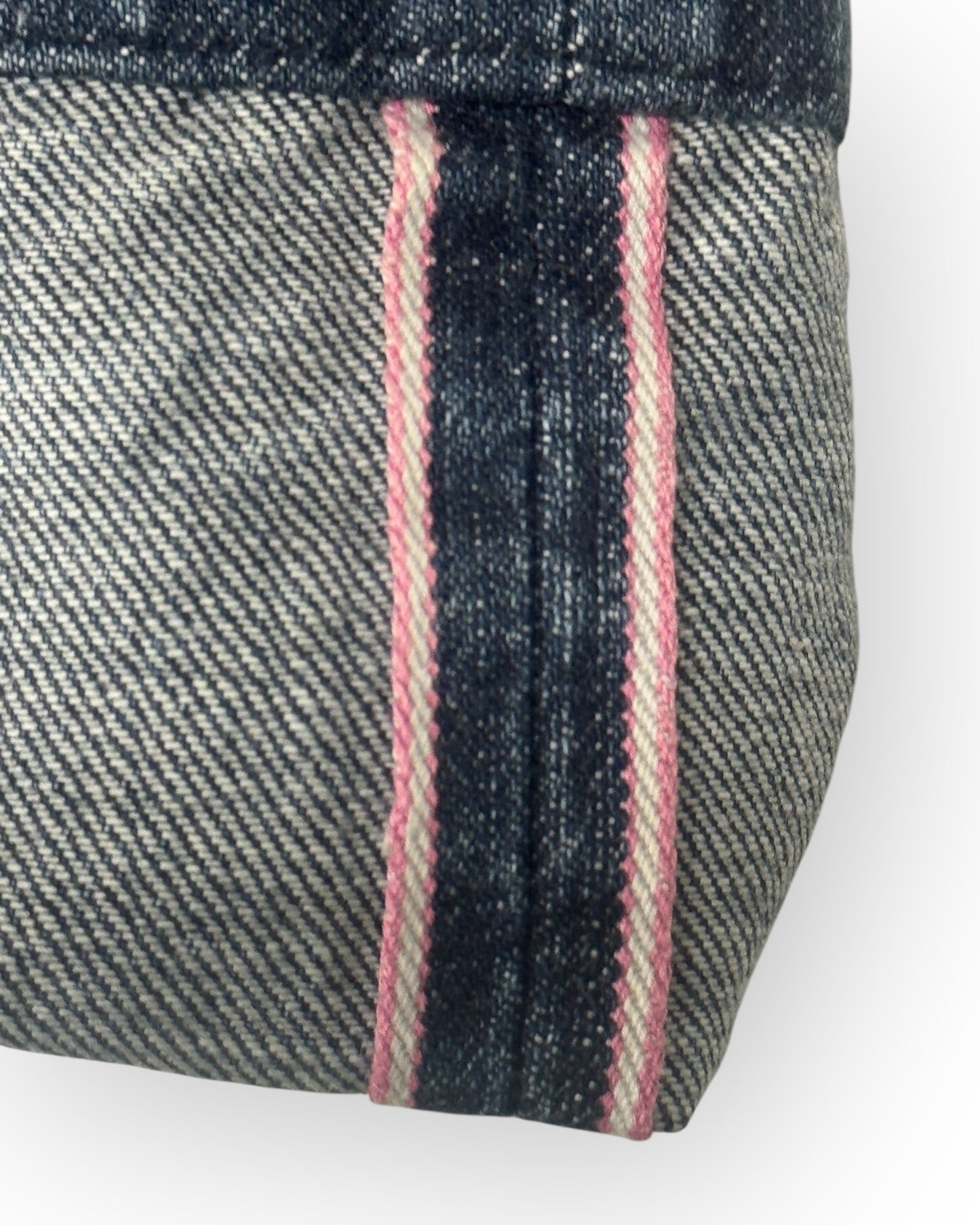 BLUE WASHED SELVEDGE DENIM JEANS