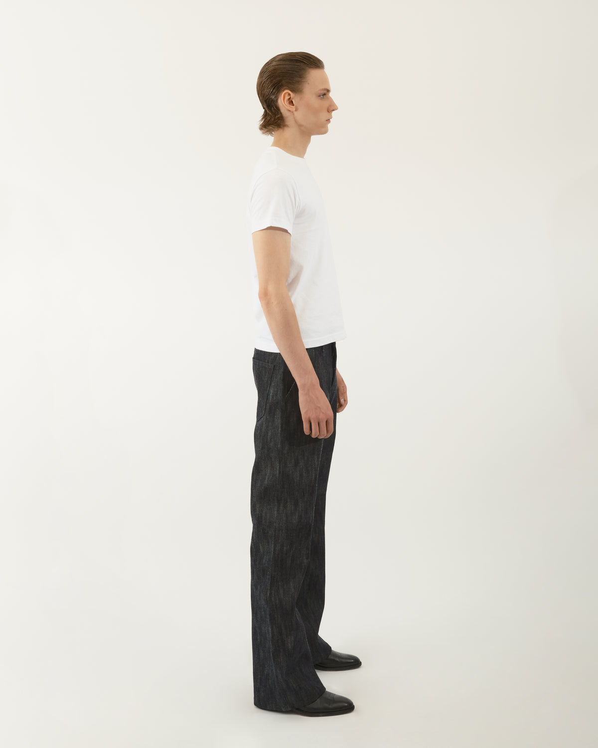 SLUB INDIGO BOOTCUT RAW SELVEDGE DENIM