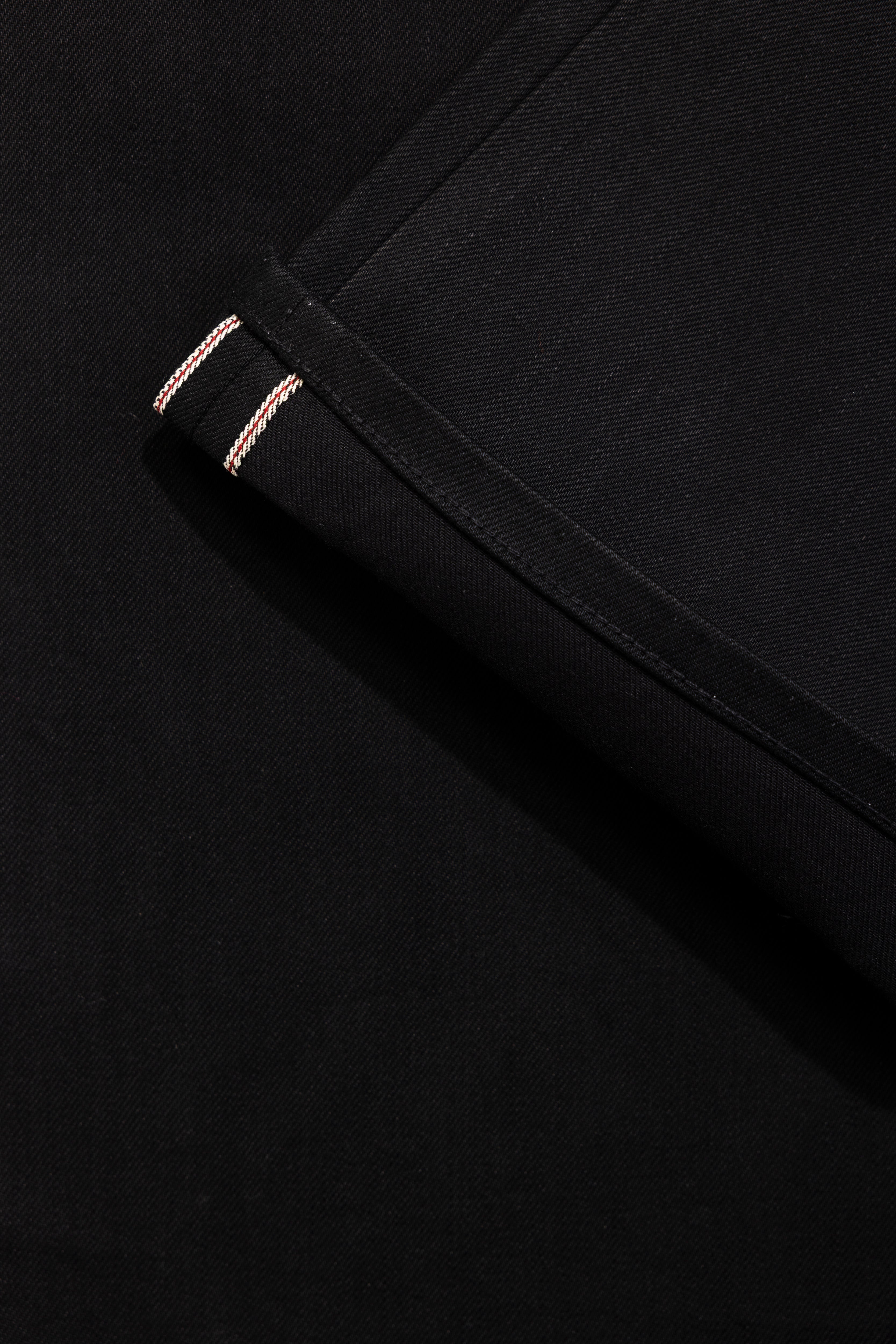 JET BLACK BOOTCUT RAW SELVEDGE DENIM – Ravenue