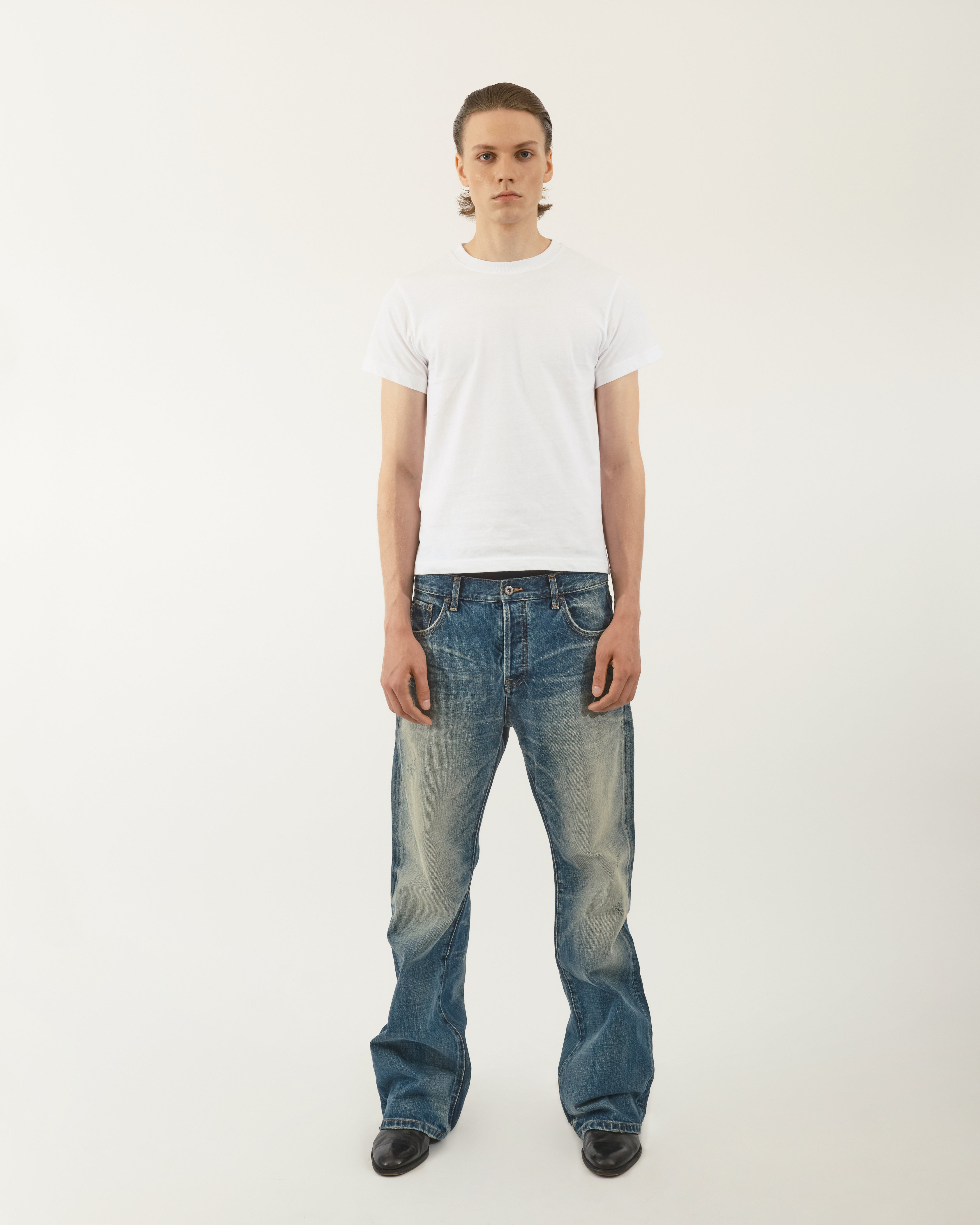 Ravenue Bootcut denim ラベニュー フレア WASHED BOOTCUT DENIM – Ravenue