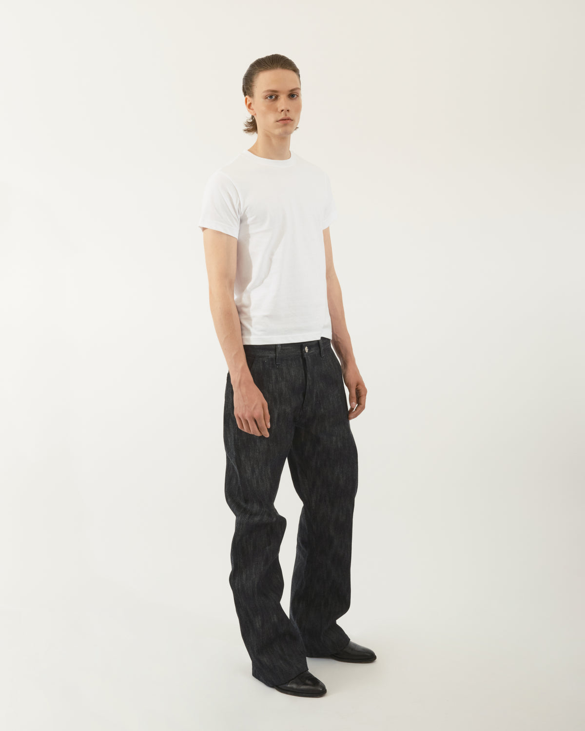 SLUB INDIGO BOOTCUT RAW SELVEDGE DENIM