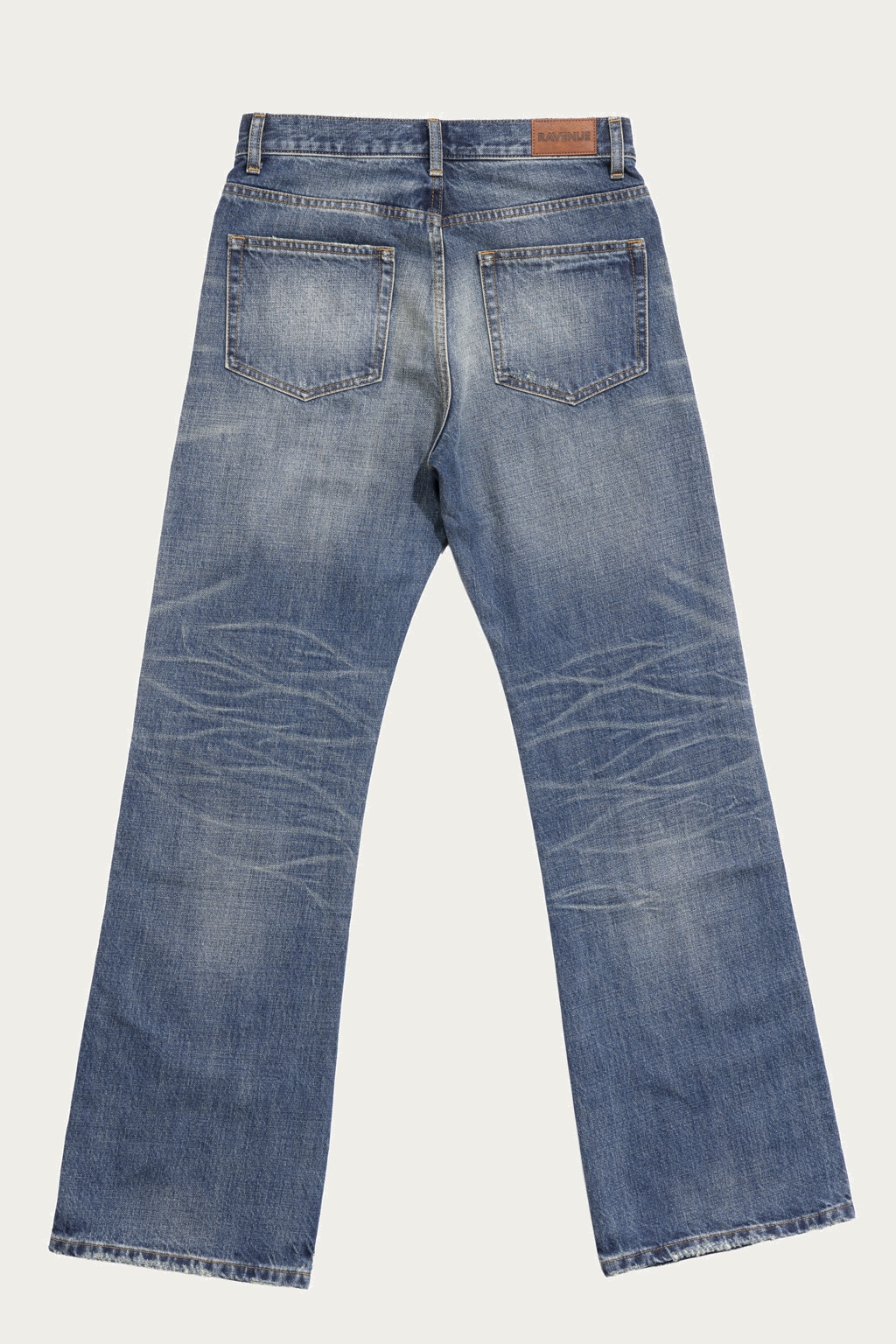 WASHED BOOTCUT DENIM