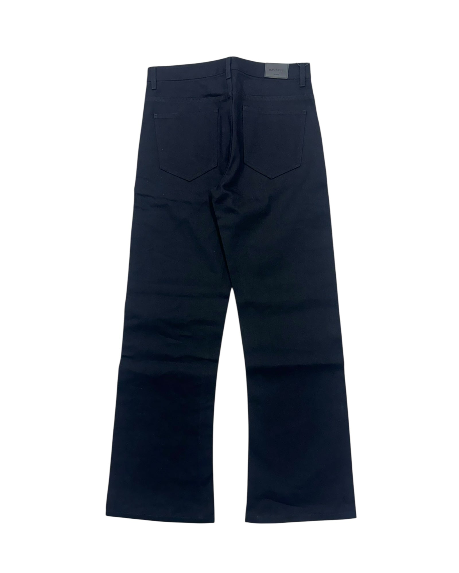 Ravenue Bootcut denim ラベニュー フレア JET BLACK BOOTCUT RAW DENIM – Ravenue