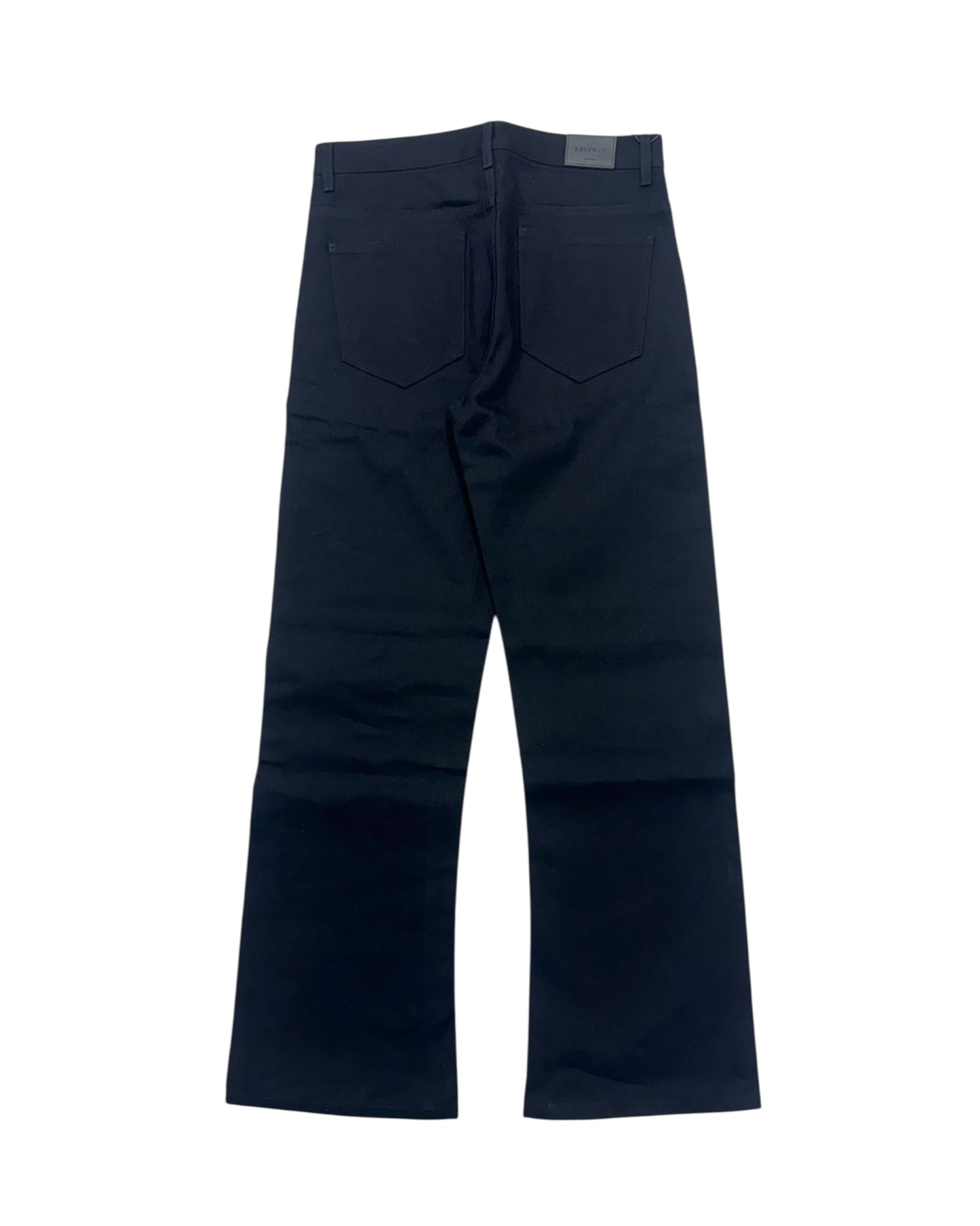 JET BLACK BOOTCUT RAW DENIM