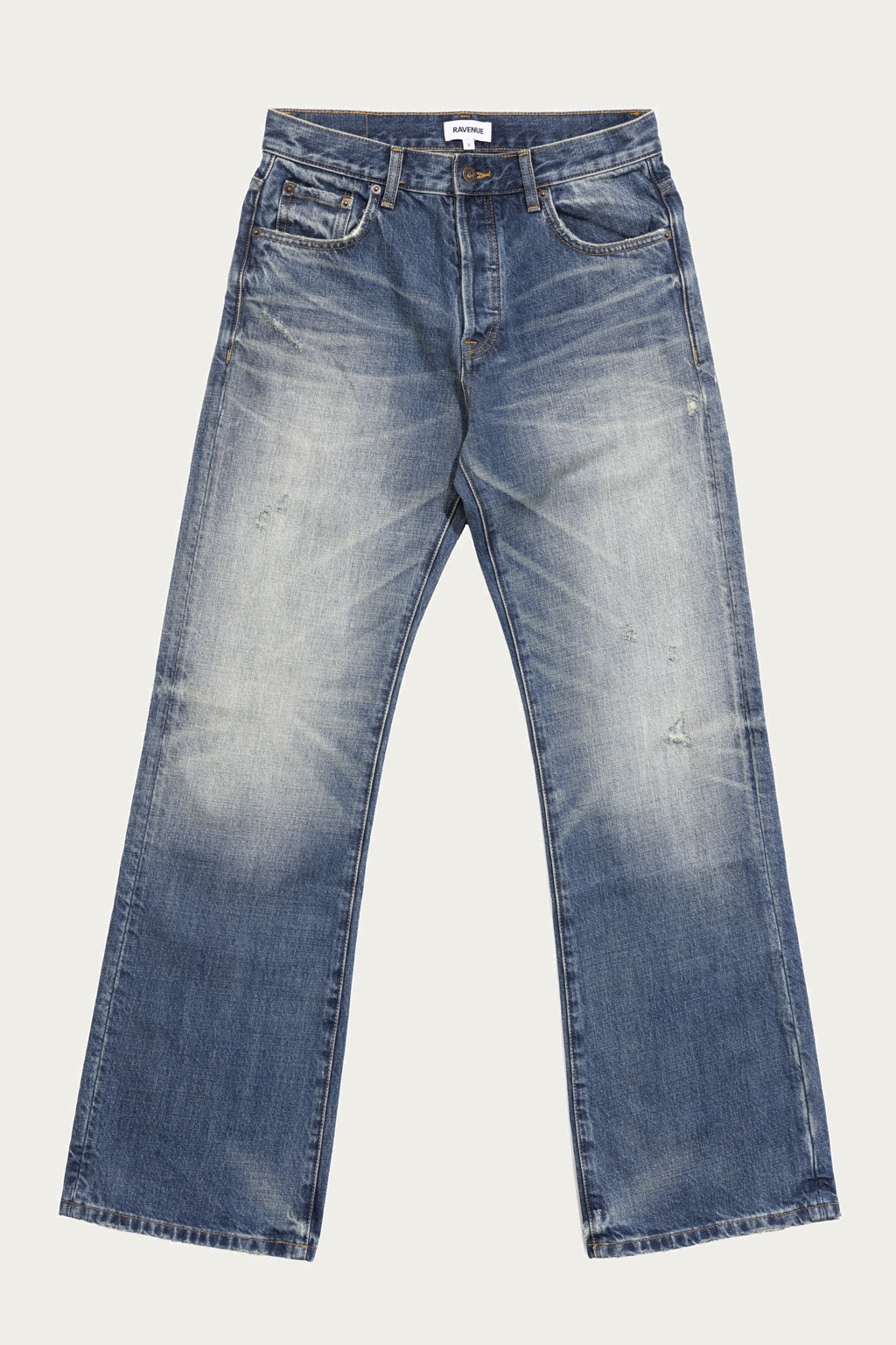 WASHED BOOTCUT DENIM