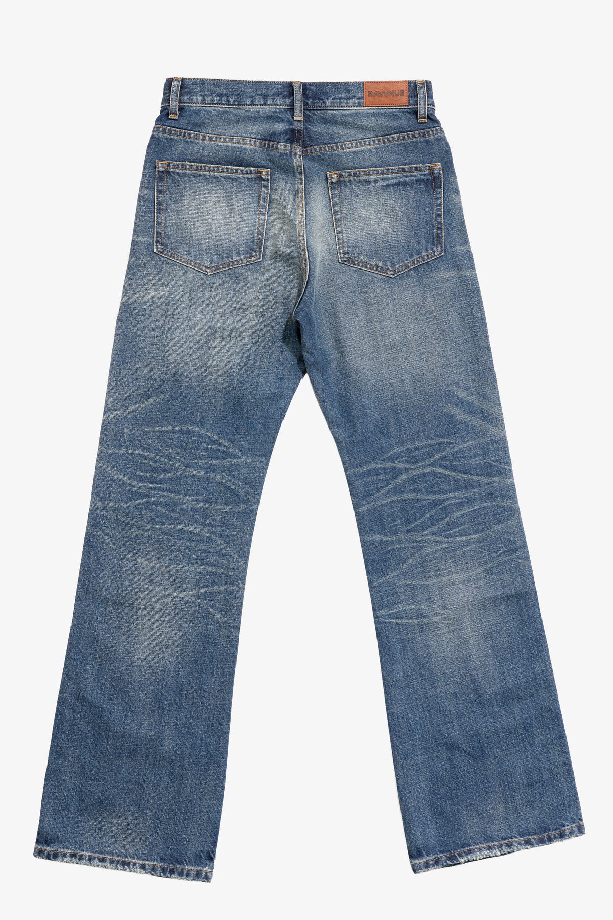 WASHED BOOTCUT DENIM – Ravenue