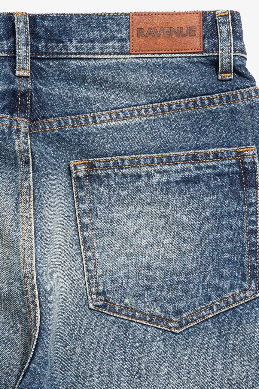 WASHED BOOTCUT DENIM – Ravenue