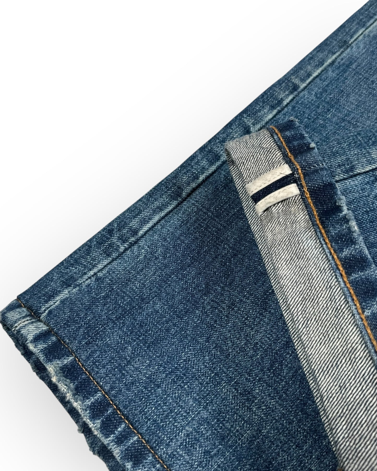 WASHED BOOTCUT DENIM
