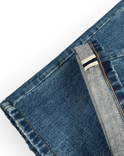 WASHED BOOTCUT DENIM