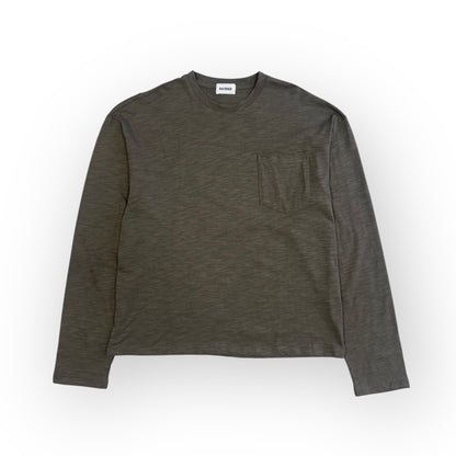 SLUB COTTON LONGSLEEVE KHAKI