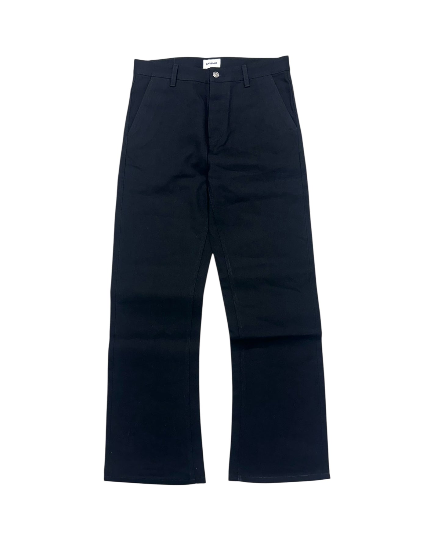 JET BLACK BOOTCUT RAW DENIM