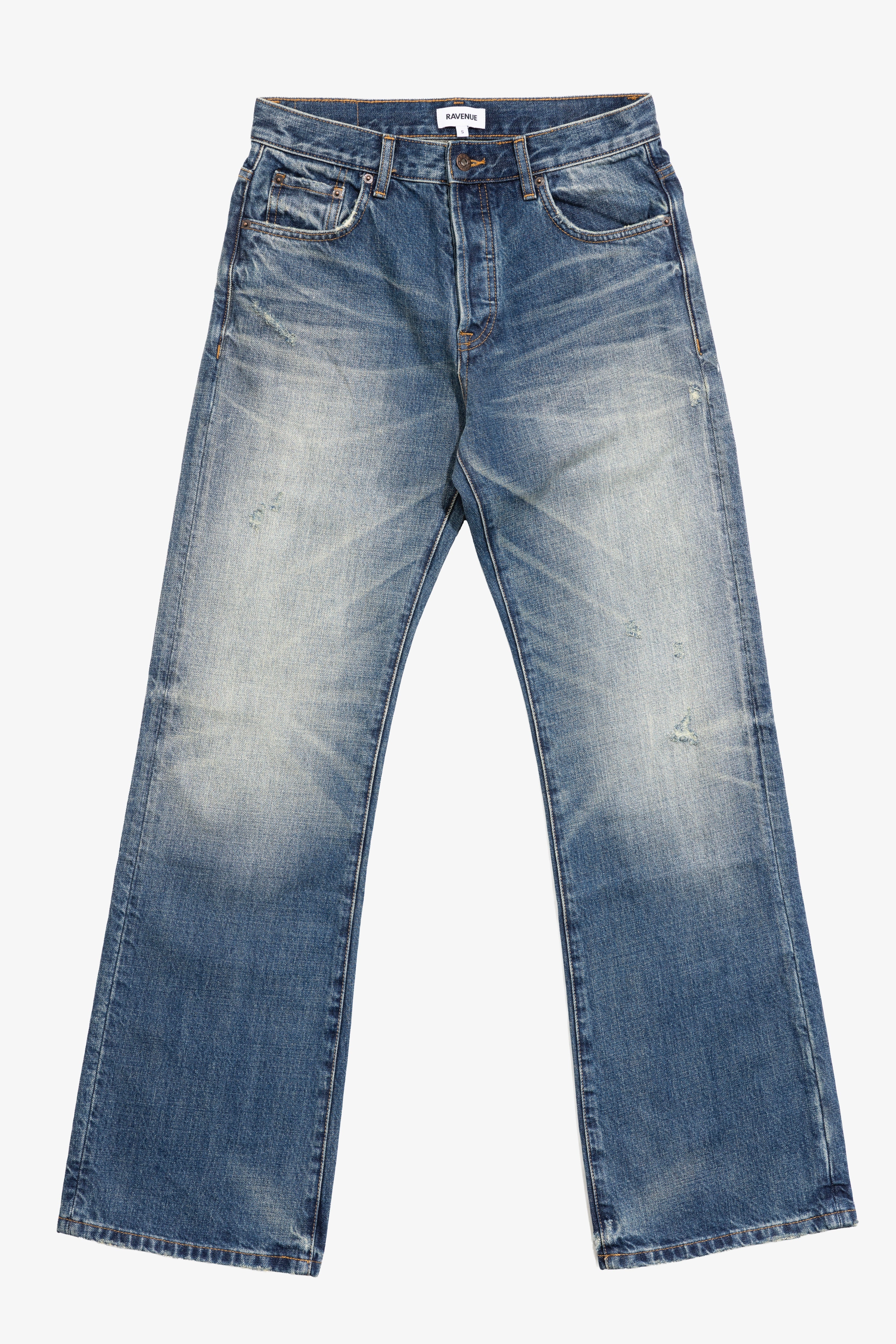 Ravenue Bootcut denim ラベニュー フレア WASHED BOOTCUT DENIM – Ravenue