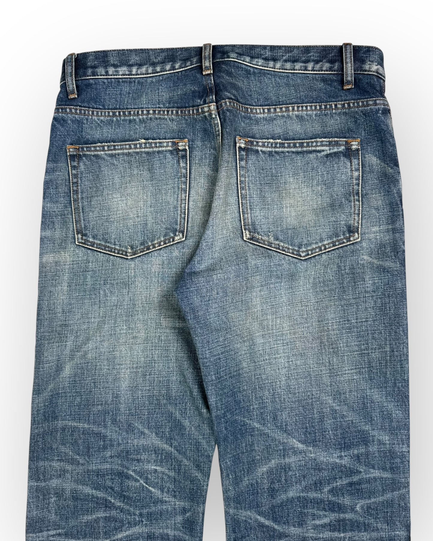 WASHED BOOTCUT DENIM