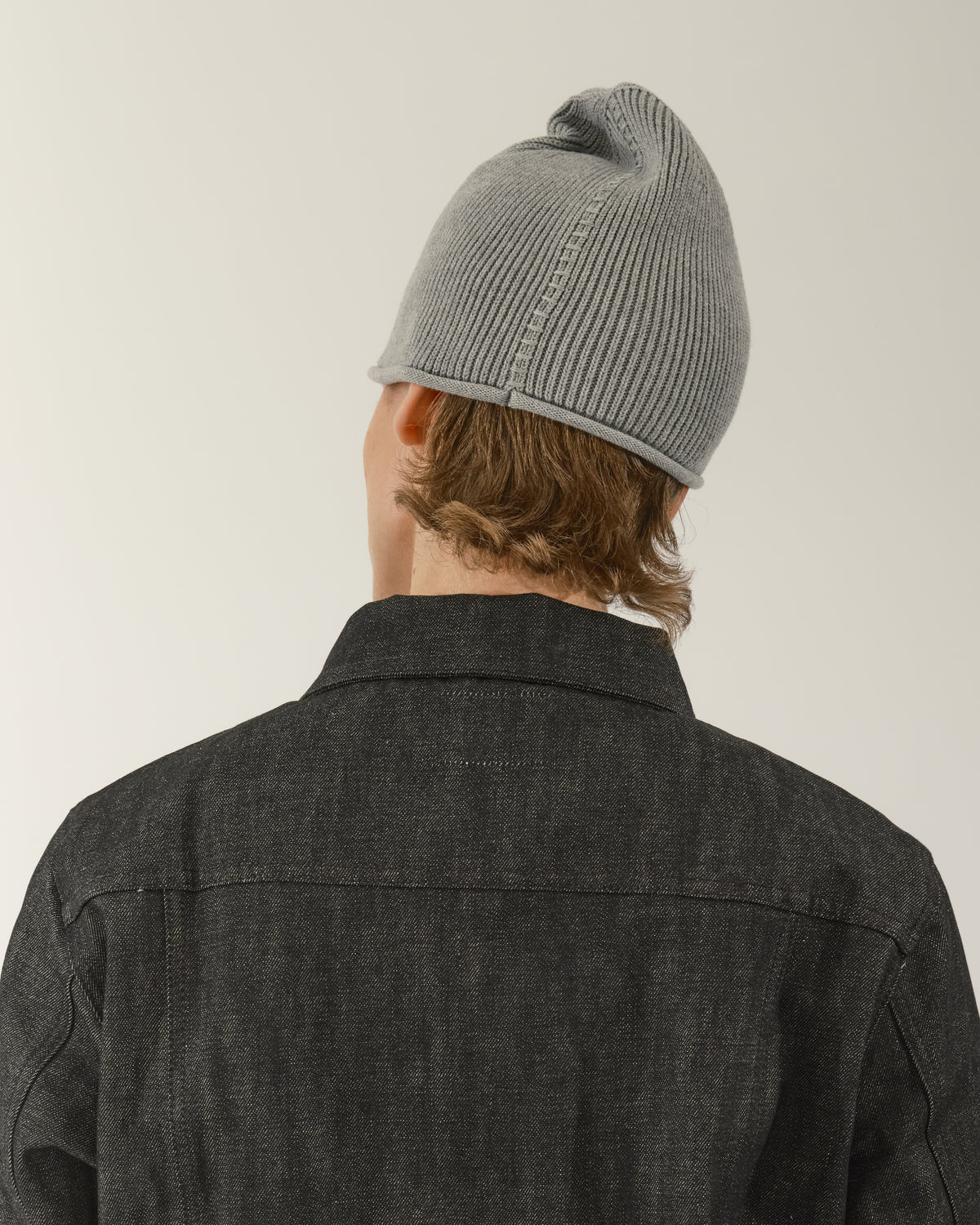 STITCH BEANIE GREY