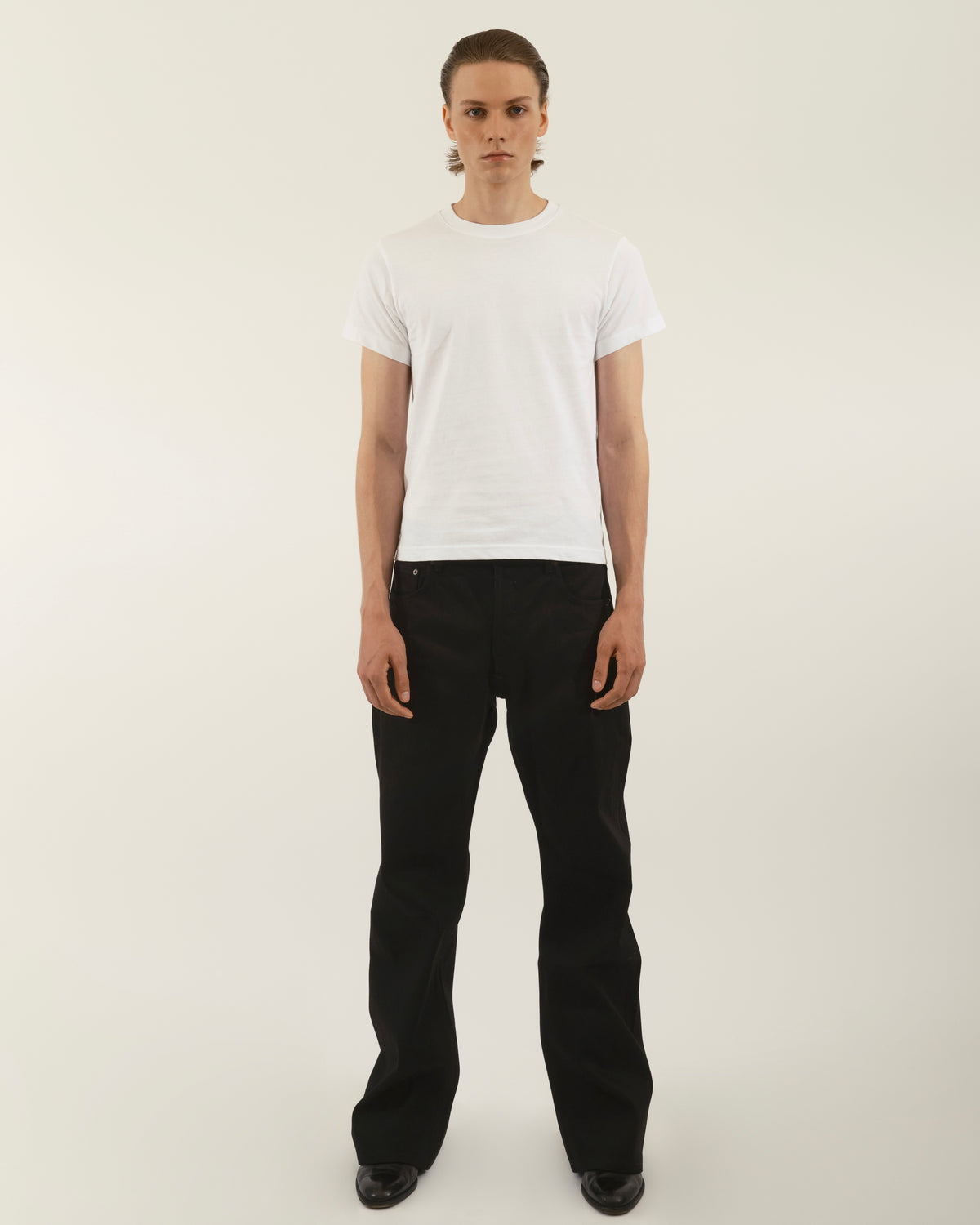 JET BLACK BOOTCUT RAW SELVEDGE DENIM