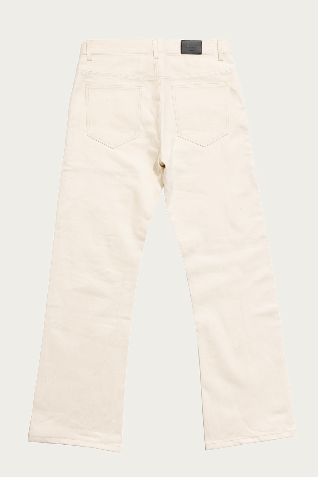 ECRU BOOTCUT RAW SELVEDGE DENIM