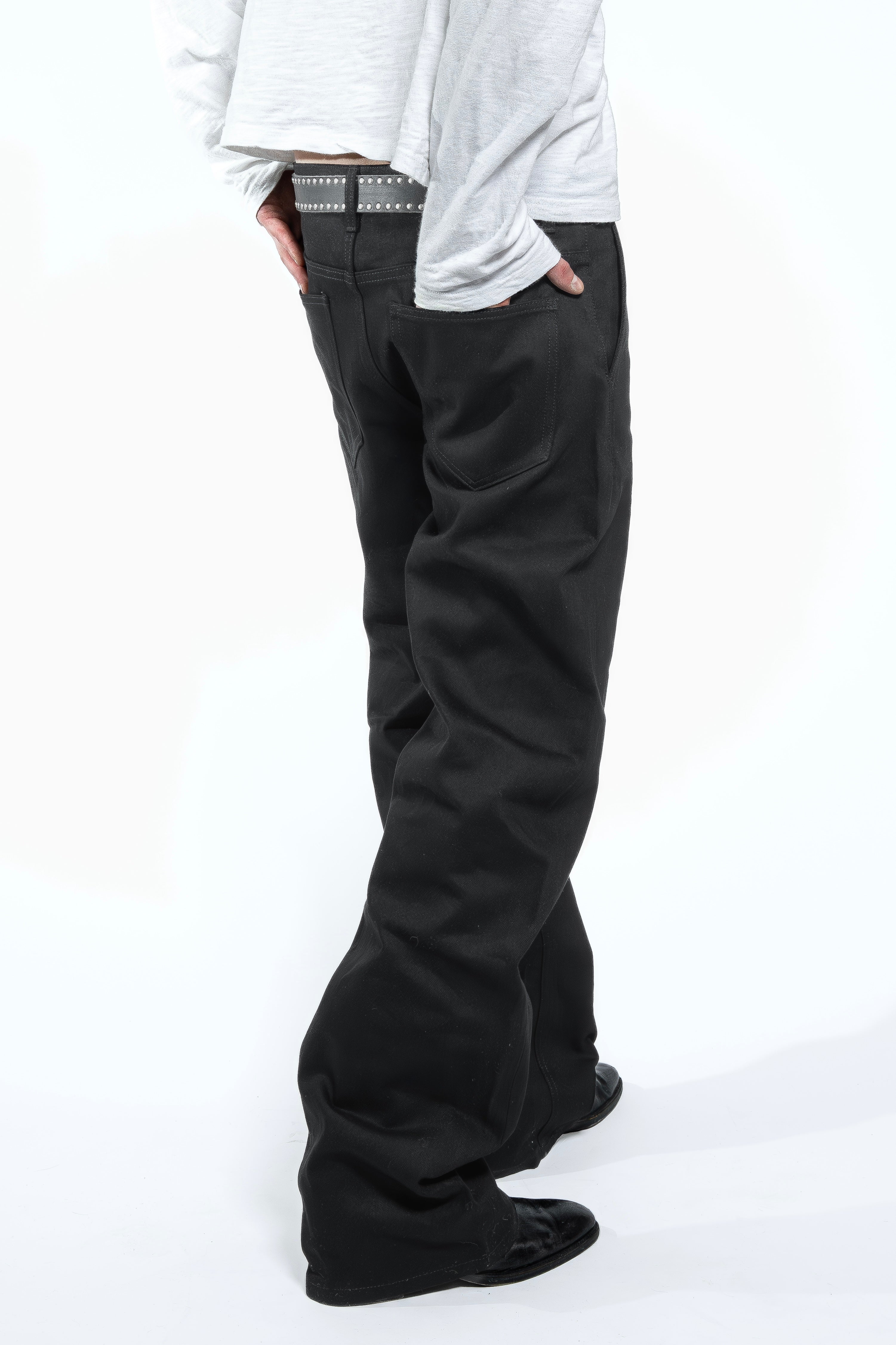 JET BLACK BOOTCUT RAW DENIM