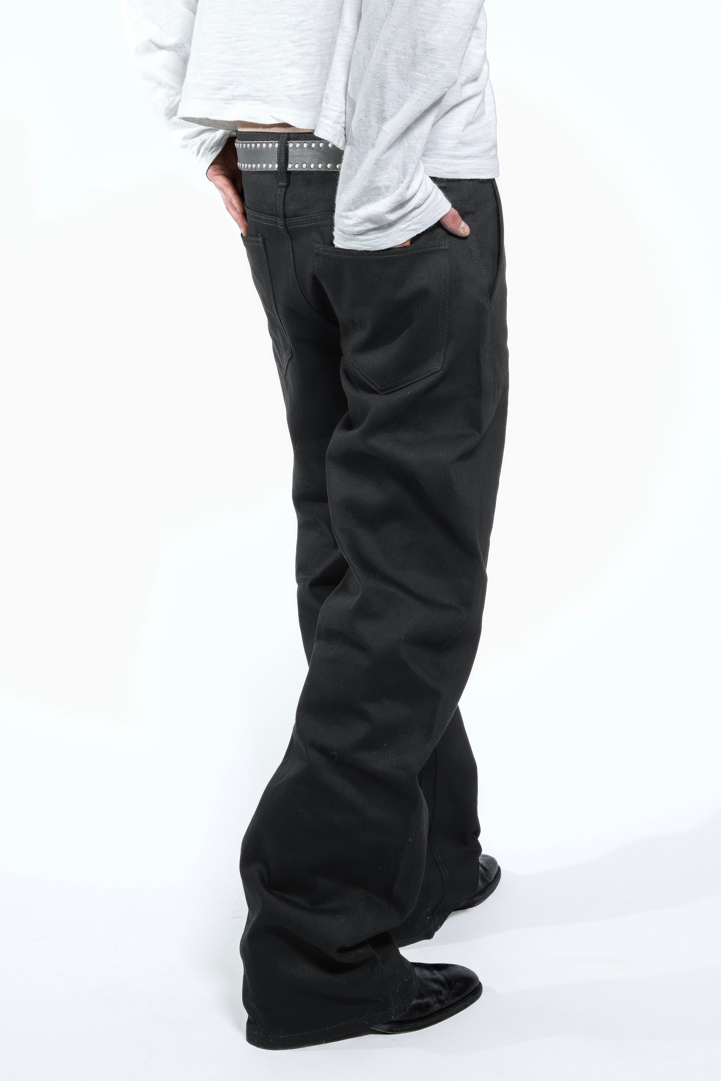 JET BLACK BOOTCUT RAW DENIM
