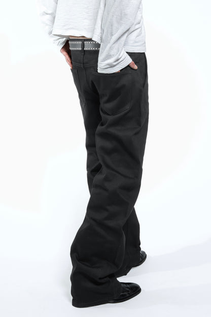 JET BLACK BOOTCUT RAW DENIM