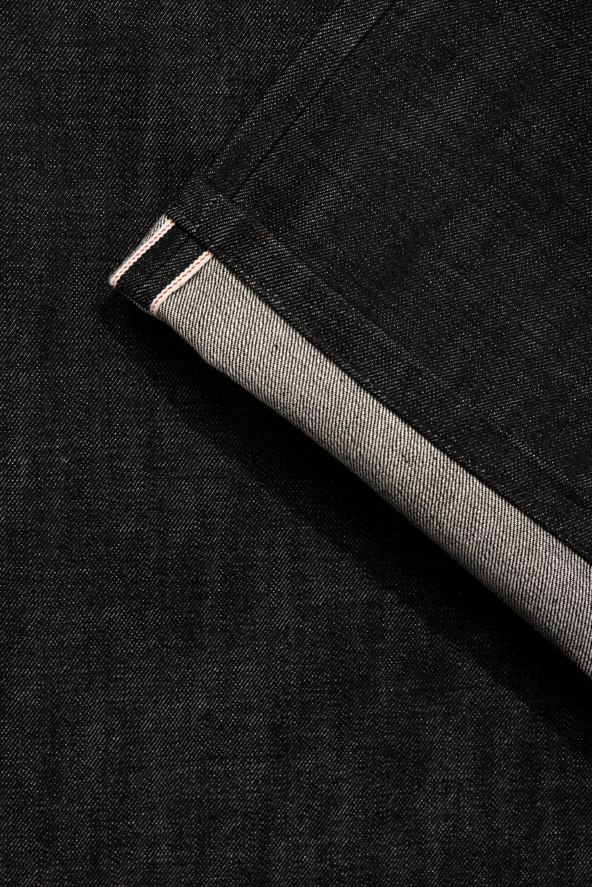 BLACK BOOTCUT RAW SELVEDGE DENIM