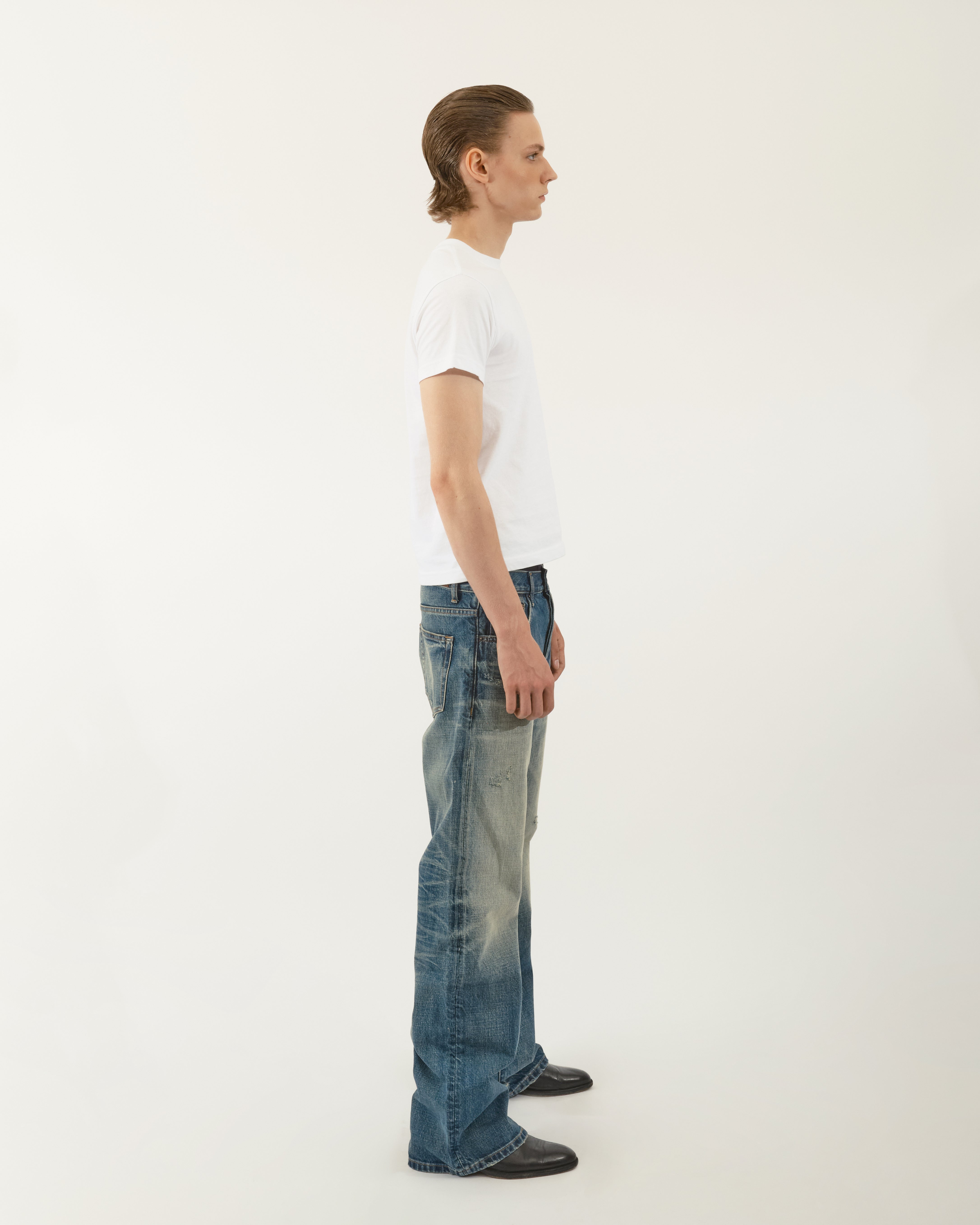 WASHED BOOTCUT DENIM – Ravenue