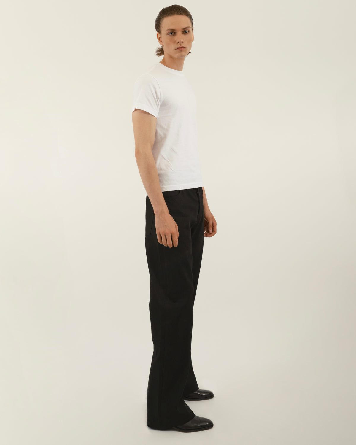 JET BLACK BOOTCUT RAW SELVEDGE DENIM