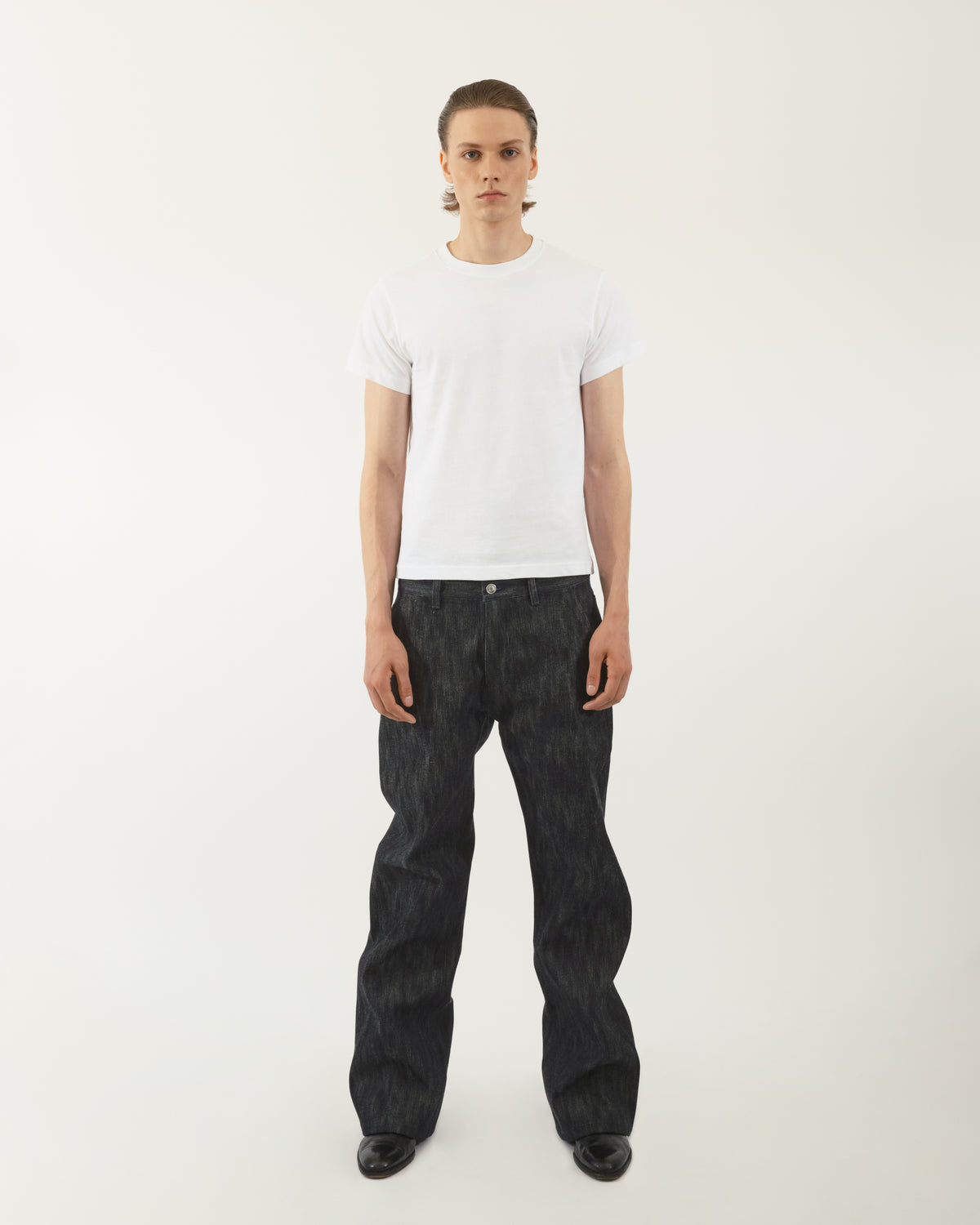 SLUB INDIGO BOOTCUT RAW SELVEDGE DENIM