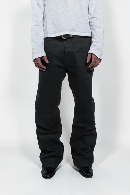 JET BLACK BOOTCUT RAW DENIM