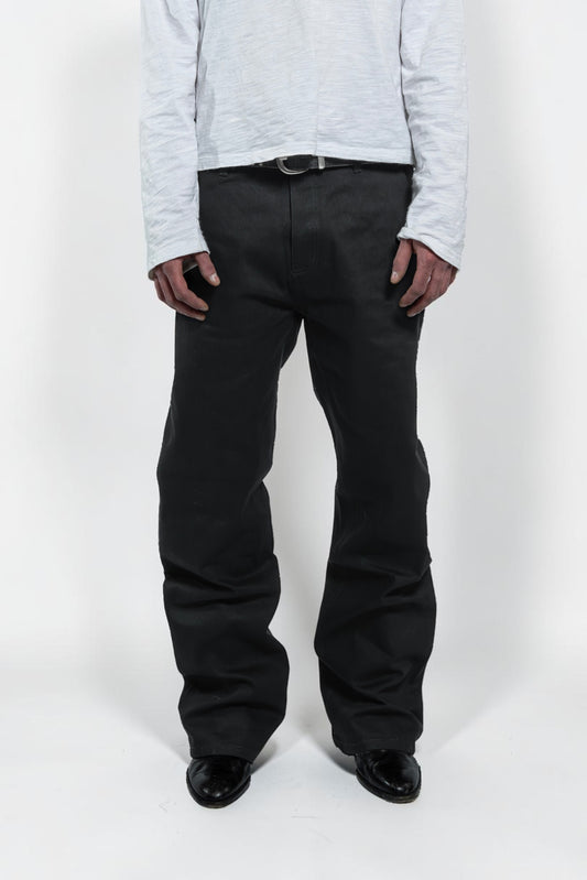 JET BLACK BOOTCUT RAW DENIM