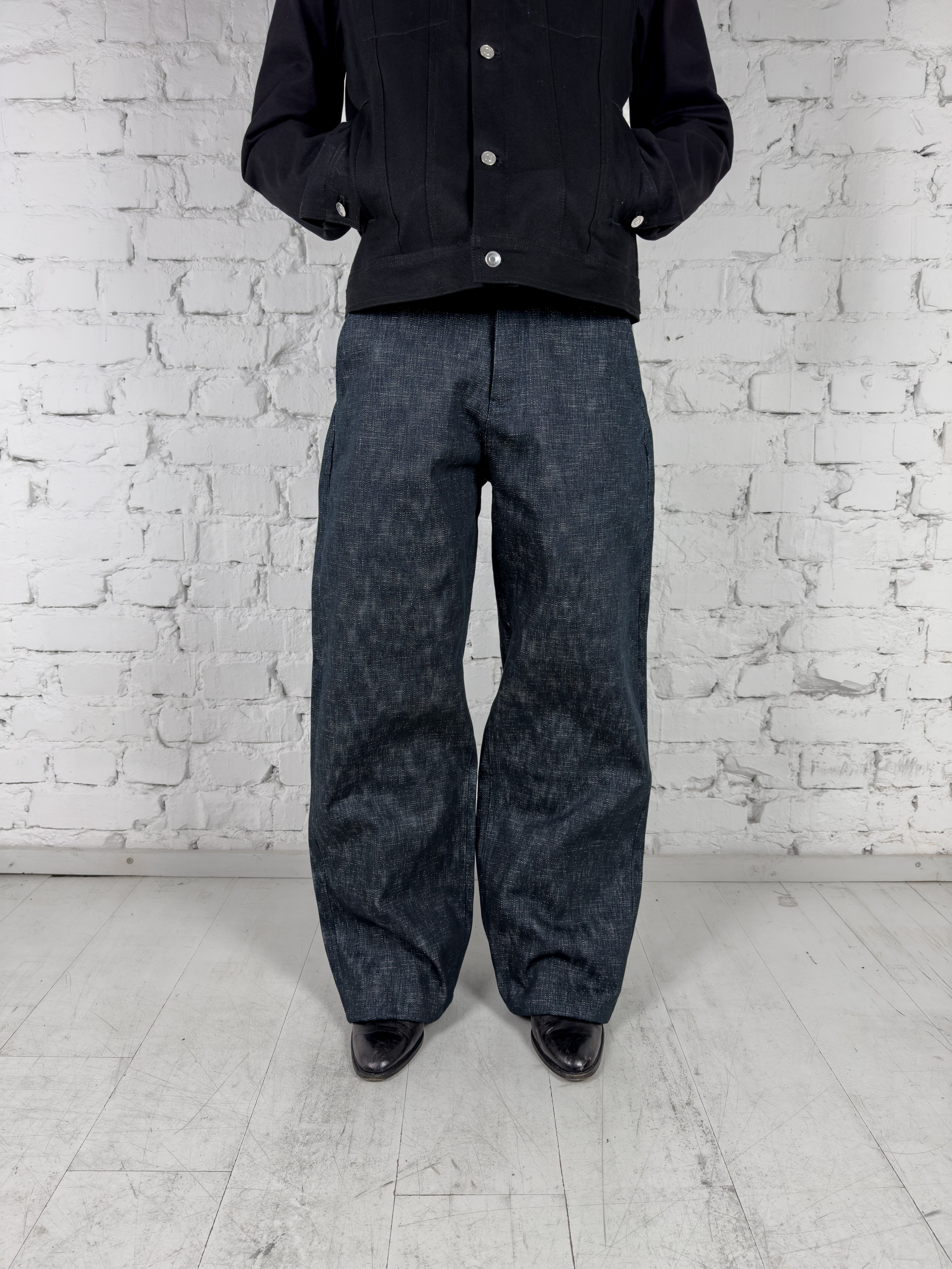 20 OZ INDIGO RAW HEAVYWEIGHT SELVEDGE DENIM JEANS