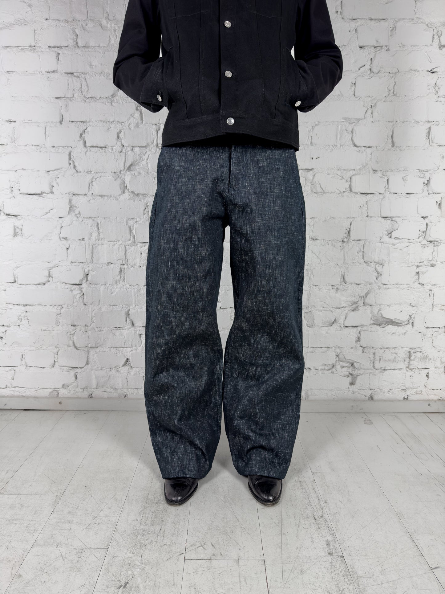 20 OZ INDIGO RAW HEAVYWEIGHT SELVEDGE DENIM JEANS