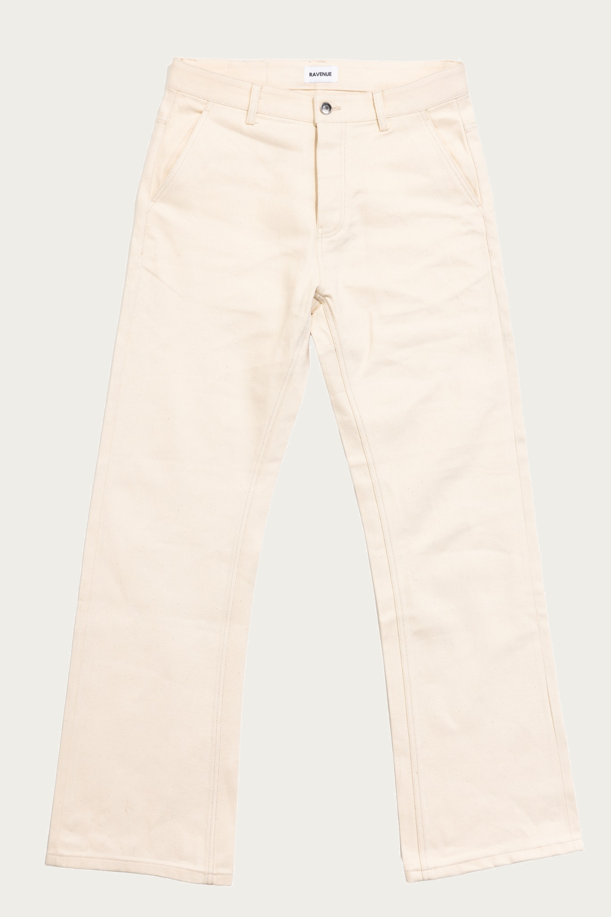 ECRU BOOTCUT RAW SELVEDGE DENIM