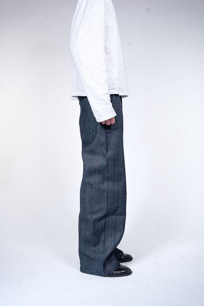 INDIGO RAW HEAVYWEIGHT SELVEDGE DENIM JEANS