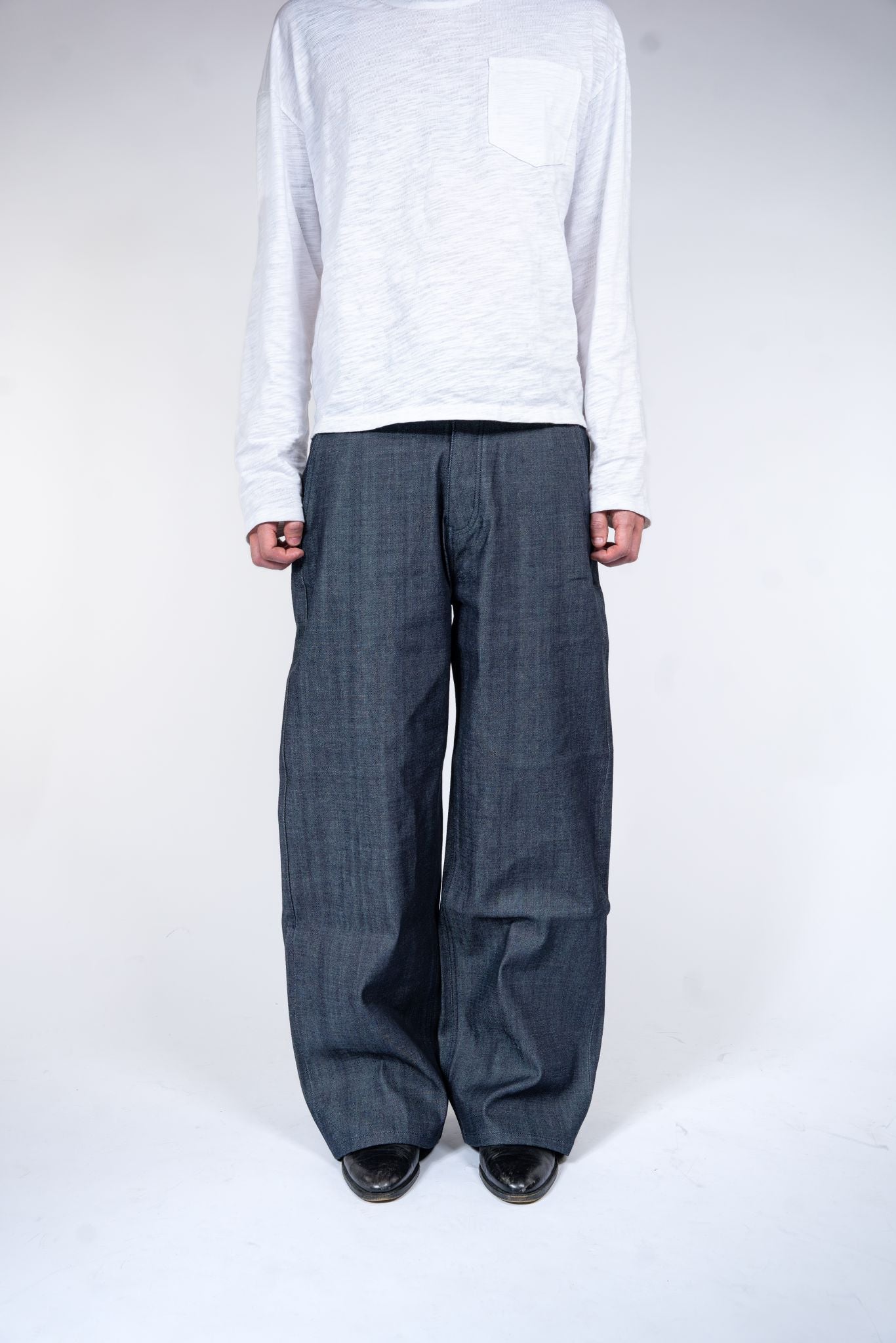 INDIGO RAW HEAVYWEIGHT SELVEDGE DENIM JEANS